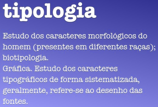 Significado de Tipologia